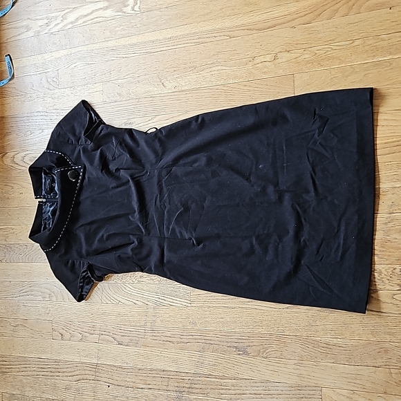 Tahari LBD with 1950s button collar 6 - Picture 1 of 7